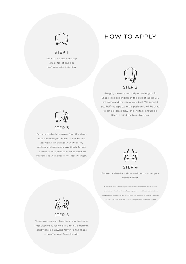 Retrofête Weekender Pre-Cut Shape Tape NOOD