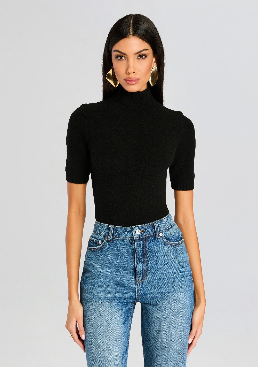 retrofête Yuna Fuzzy Knit Top SEROYA