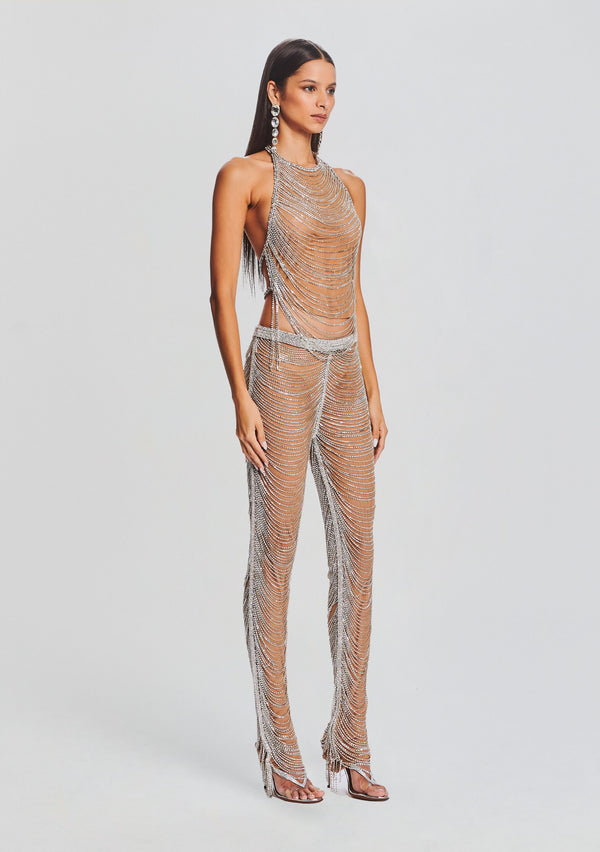 Retrofête Zoe Embellished Pant Retrofête