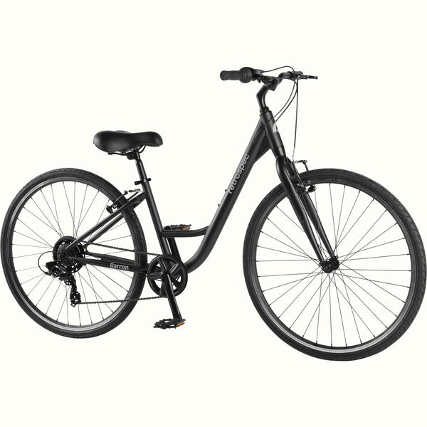 Retrospec Barron Comfort Hybrid Bike - Step Through 7 Speed