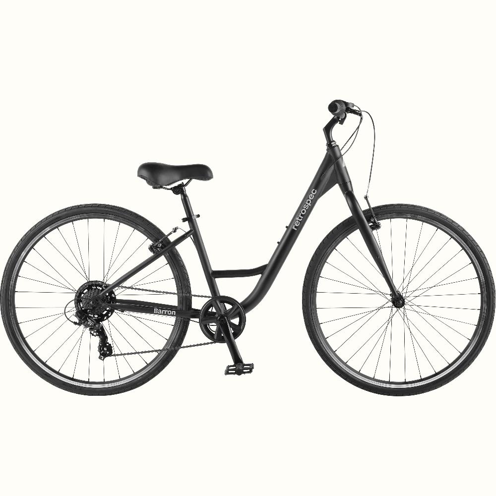 retrospec Barron Comfort Hybrid Bike - Step Through 7 Speed