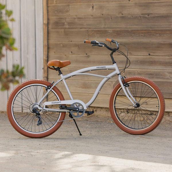 Retrospec Chatham Plus Aluminum Beach Cruiser Bike - 7 Speed
