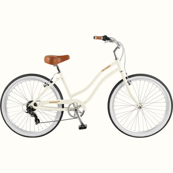 Retrospec Chatham Plus Aluminum Beach Cruiser Bike - Step Through 7 Speed