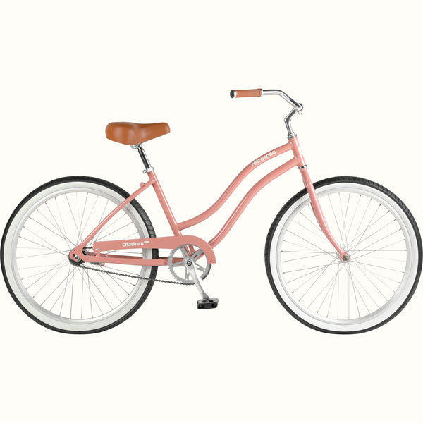 Retrospec Chatham Plus Aluminum Beach Cruiser Bike - Step Through Single Speed