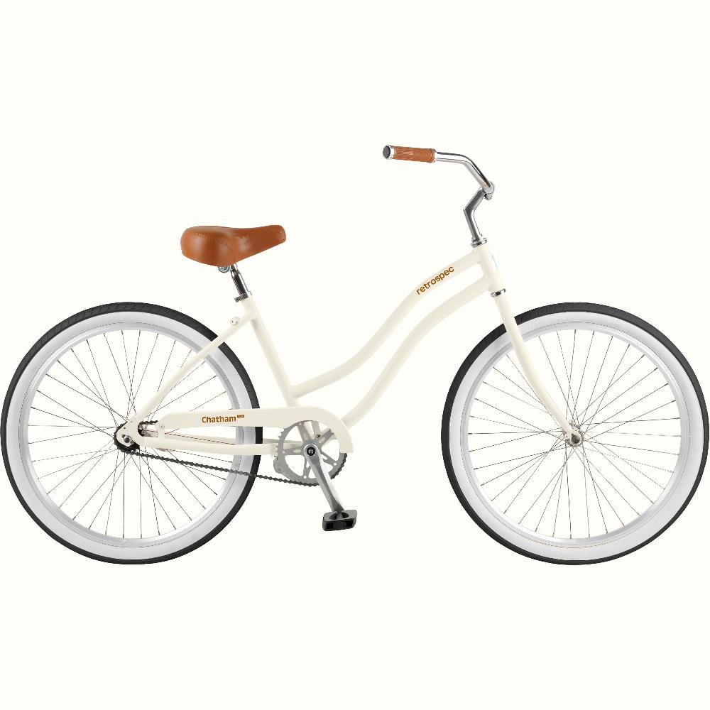 retrospec Chatham Plus Aluminum Beach Cruiser Bike - Step Through Single Speed