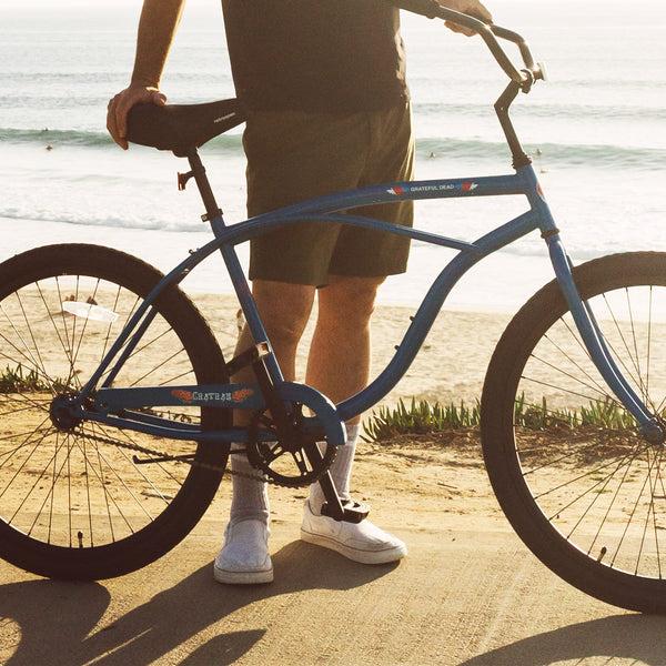 Retrospec Grateful Dead Chatham Beach Cruiser Bike - Single Speed