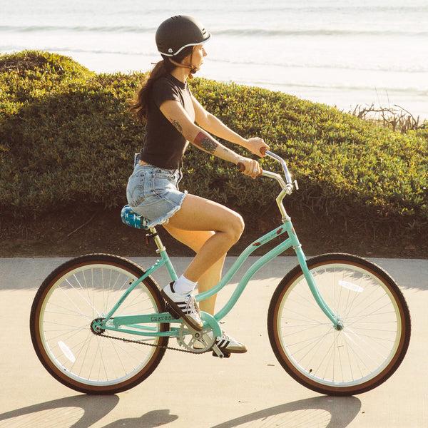 Retrospec Grateful Dead Chatham Beach Cruiser Bike - Step Through Single Speed