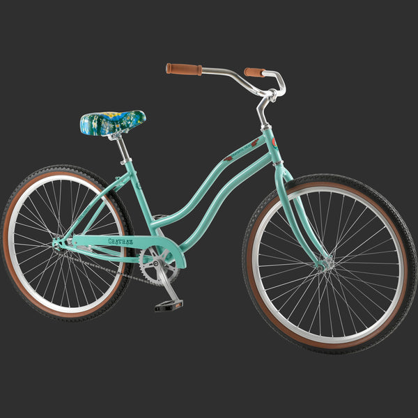 Retrospec Grateful Dead Chatham Beach Cruiser Bike - Step Through Single Speed