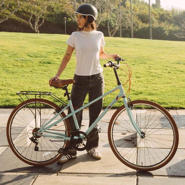 Retrospec Grateful Dead Kinney Mixte City Bike - 7 Speed