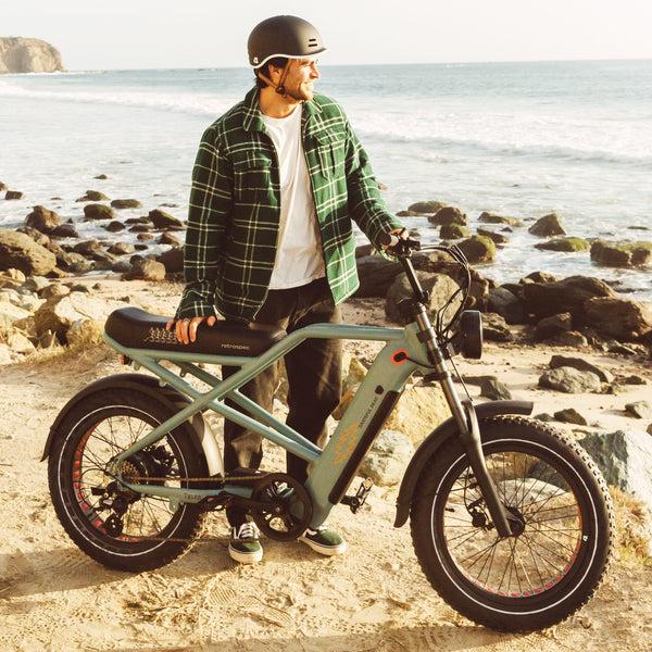 Retrospec Grateful Dead Valen Rev+ Fat Tire Electric Bike