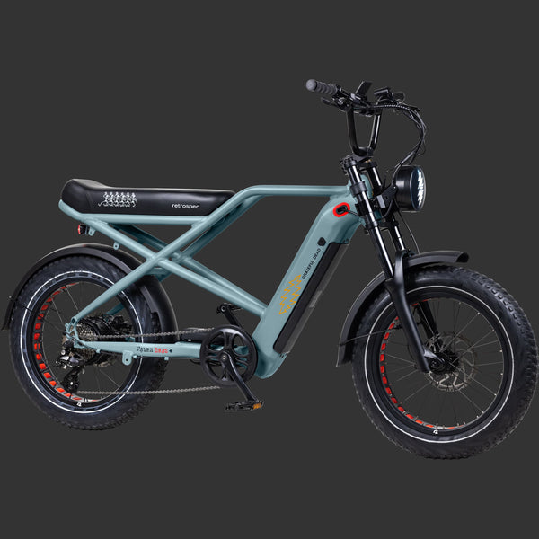 Retrospec Grateful Dead Valen Rev+ Fat Tire Electric Bike