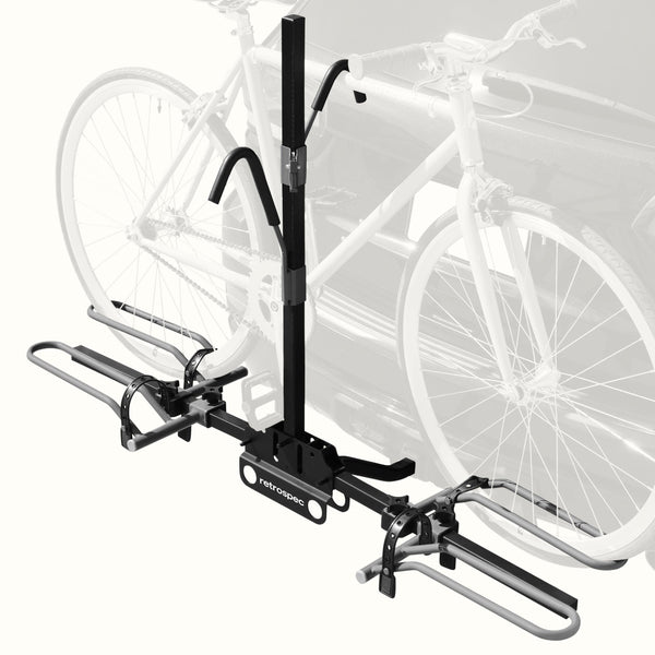 Retrospec Lenox Tray Hitch Mount Car Bike Rack (2 Bikes)