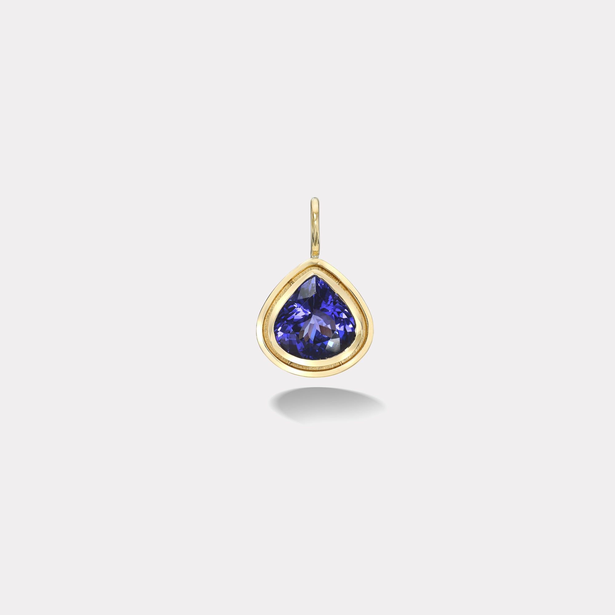 retrouvai 6.8ct Pear Tanzanite Bounce Charm