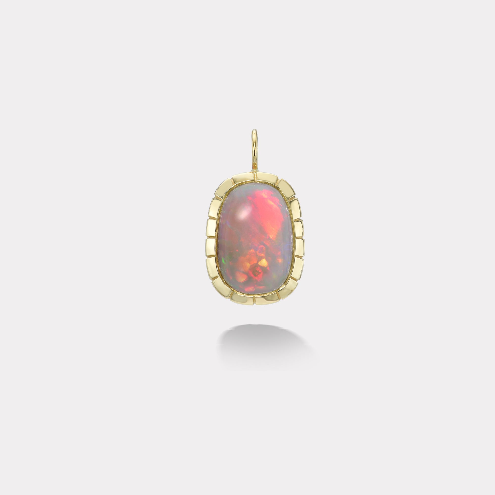 retrouvai 9.99ct Opal Heirloom Bezel Charm