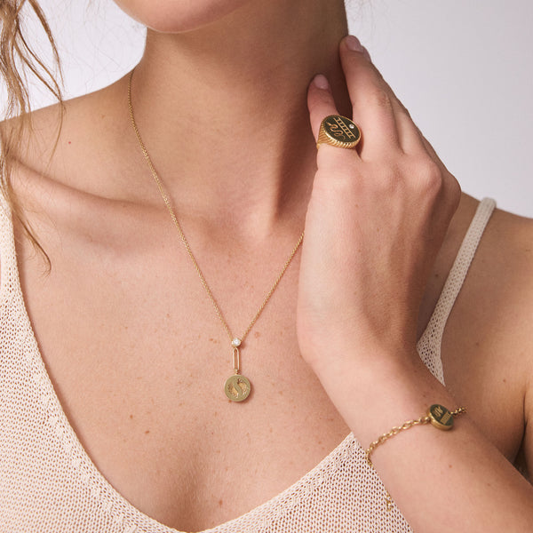 Retrouvai Bravery Chain Bracelet