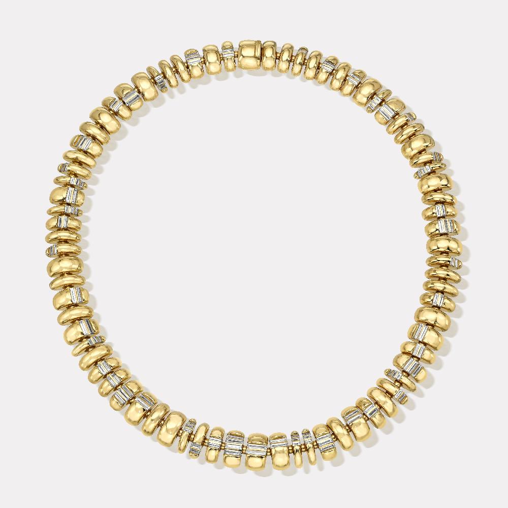 retrouvai Diamond Vein Bond Collar