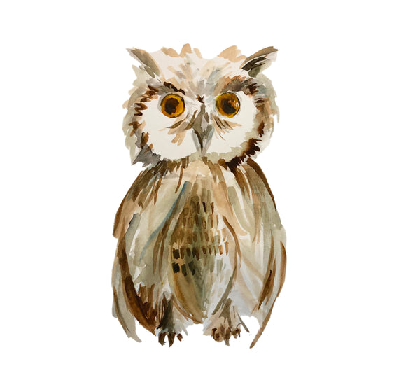 Retrouvai Fantasy Signet Pendant Necklace - Owl