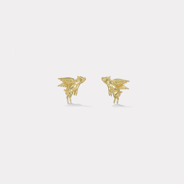 Retrouvai Flying Pig Studs For EVERYTOWN