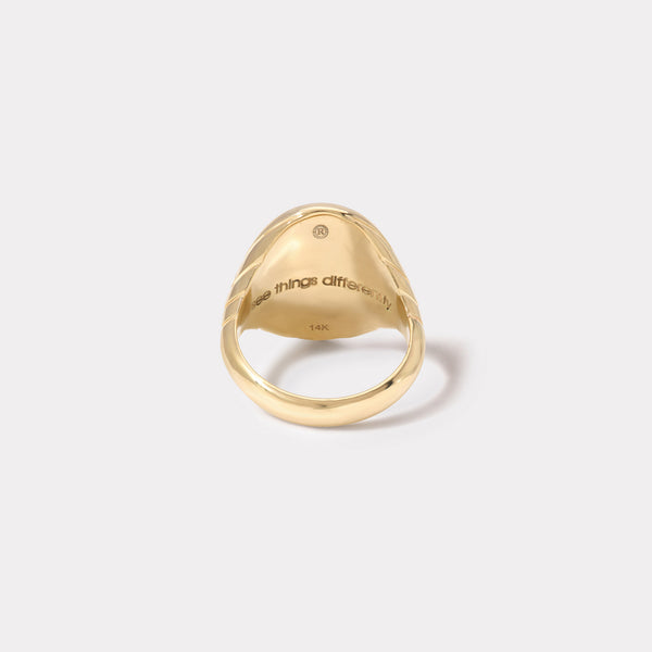 Retrouvai Grandfather Fantasy Signet - Wise Owl