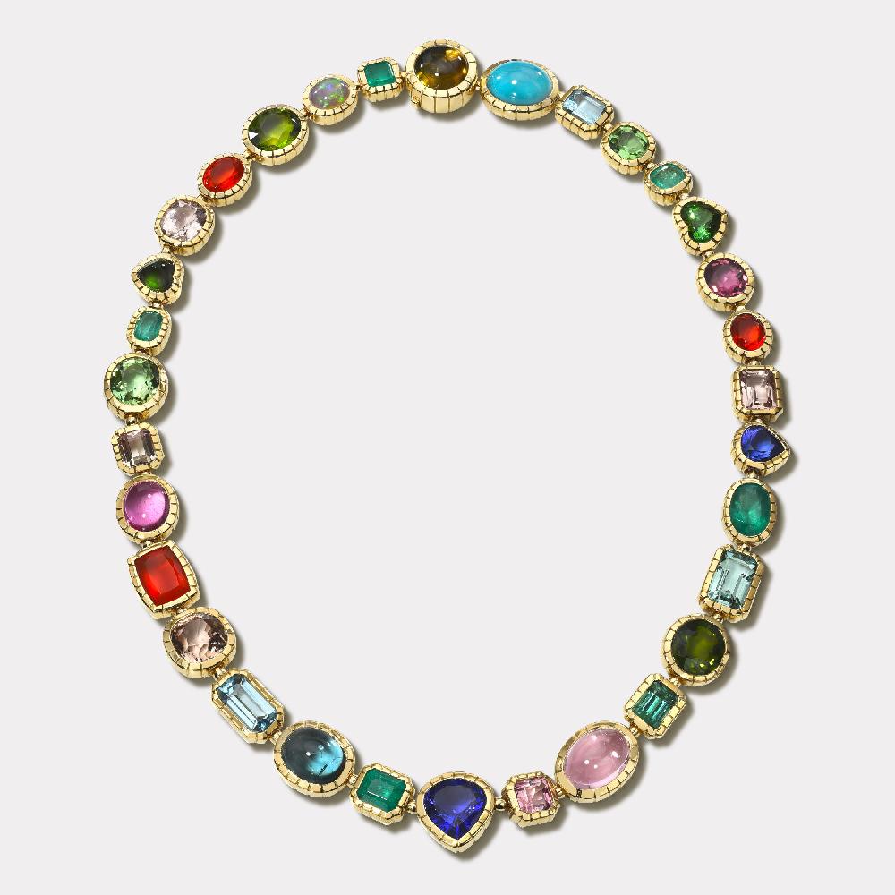 retrouvai Heirloom Bezel Treasure Necklace