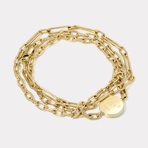 Retrouvai Love Triple Wrap Bracelet