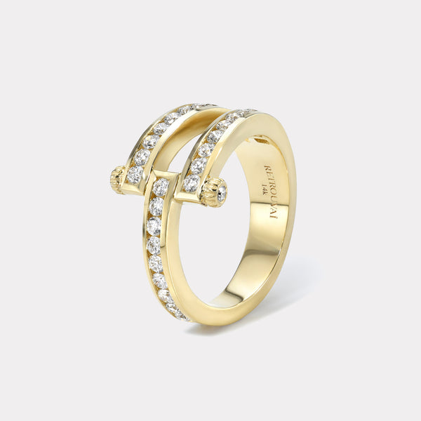 Retrouvai Magna Ring - Round Diamonds