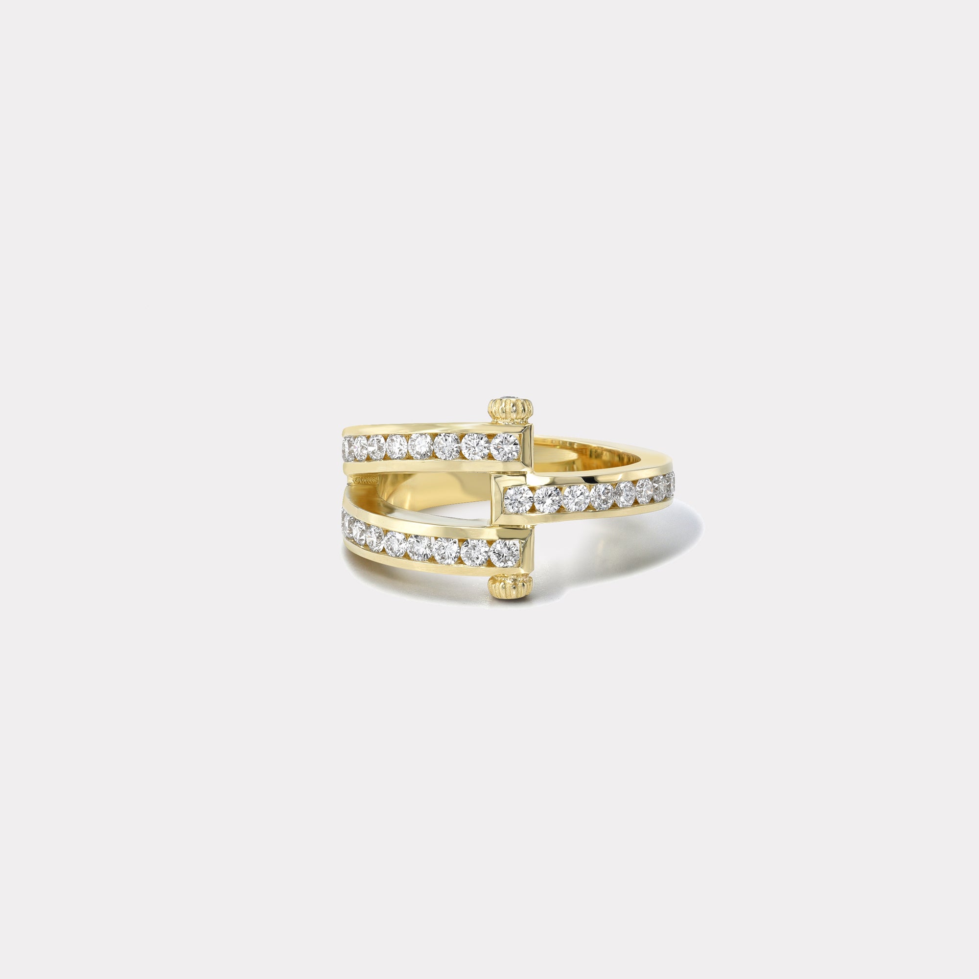 retrouvai Magna Ring - Round Diamonds