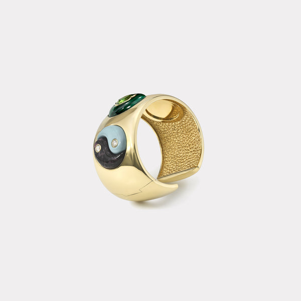 Retrouvai Peace Love And Harmony Lollipop Cuff