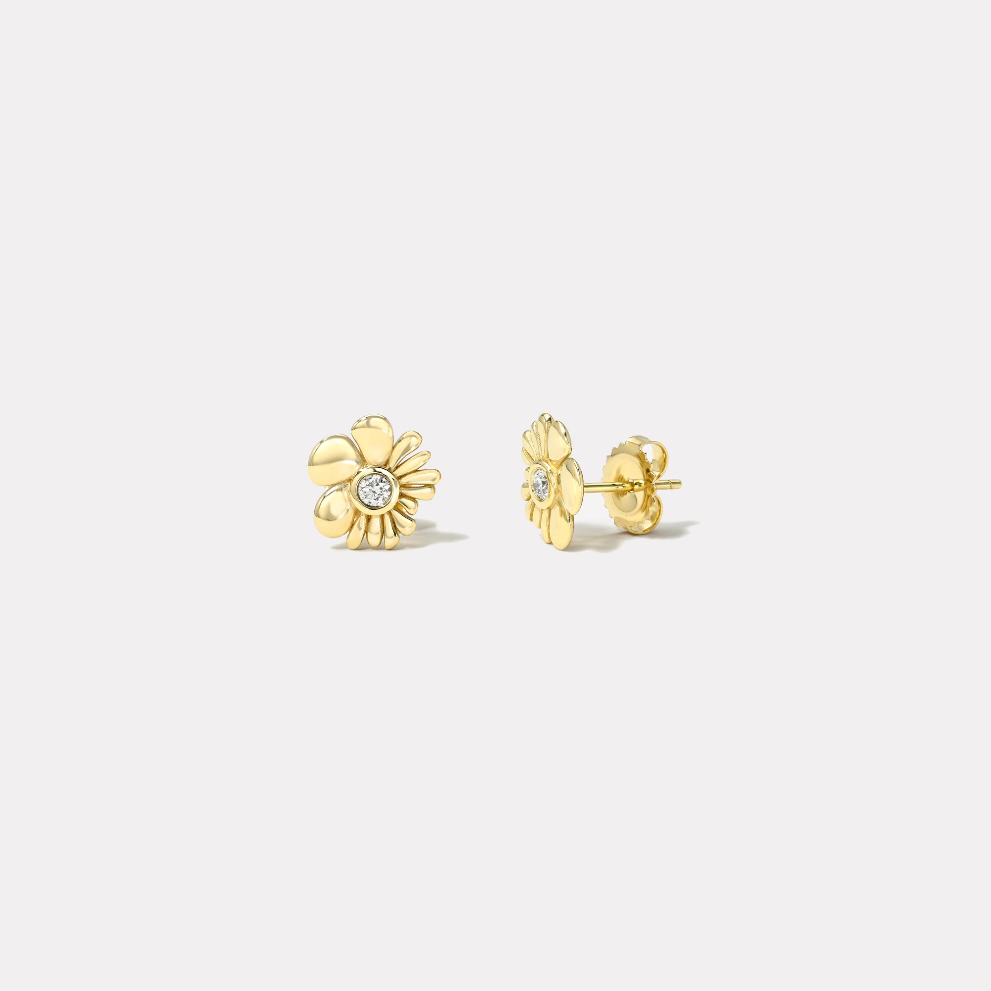 retrouvai Petite Bonded Flora Studs