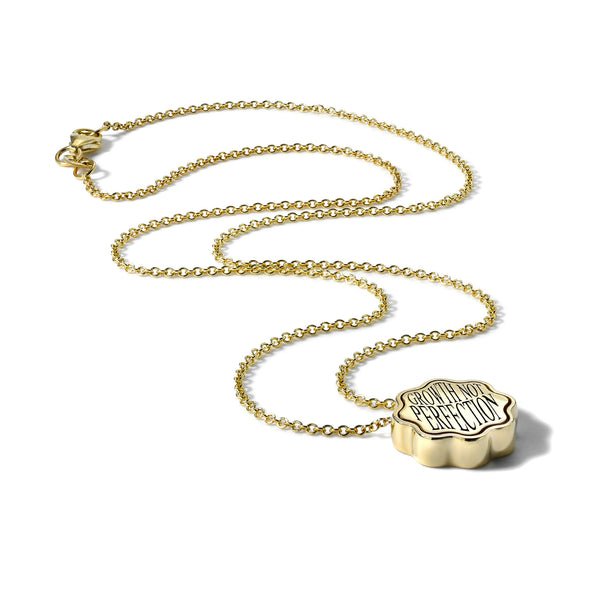 Retrouvai Petite Scale Talisman Wisdom Pendant