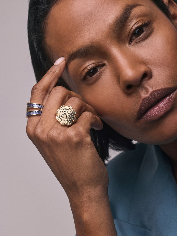 Retrouvai Talisman Individuality Signet Ring