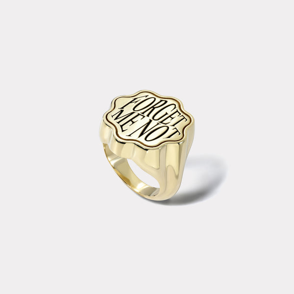 Retrouvai Talisman Individuality Signet Ring