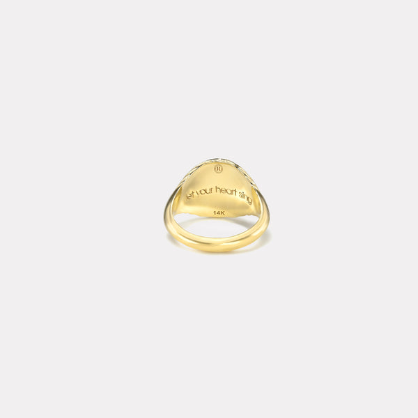 Retrouvai Tiered Fantasy Signet - Swan
