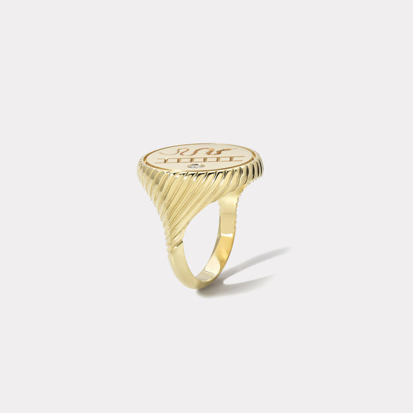 Retrouvai Vitality Signet Ring