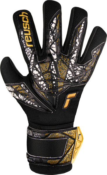 Reusch Attrakt Silver NC Finger Support