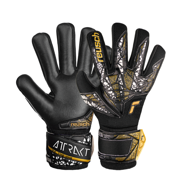 Reusch Attrakt Silver NC Finger Support Junior