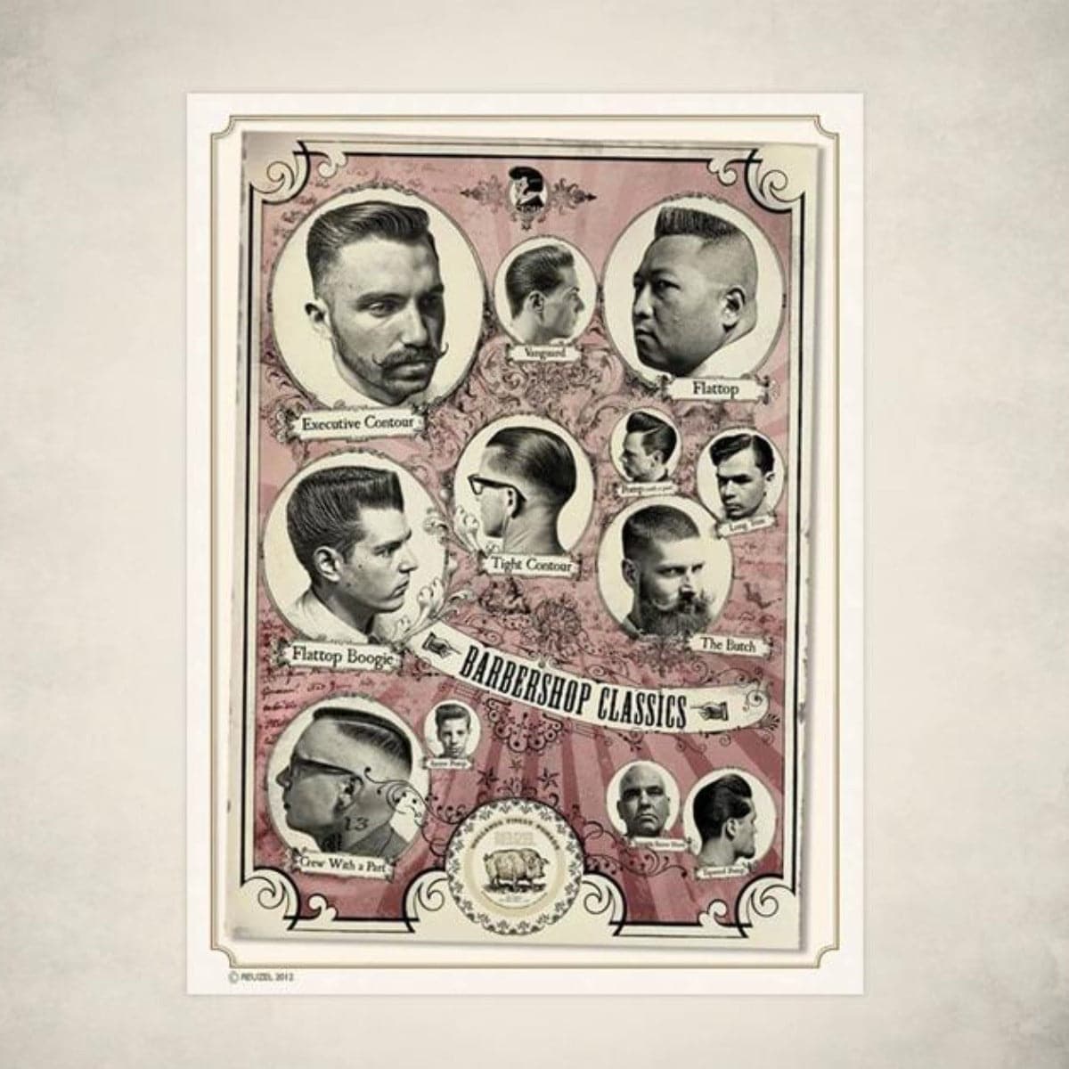 reuzel Barbershop Classics Poster