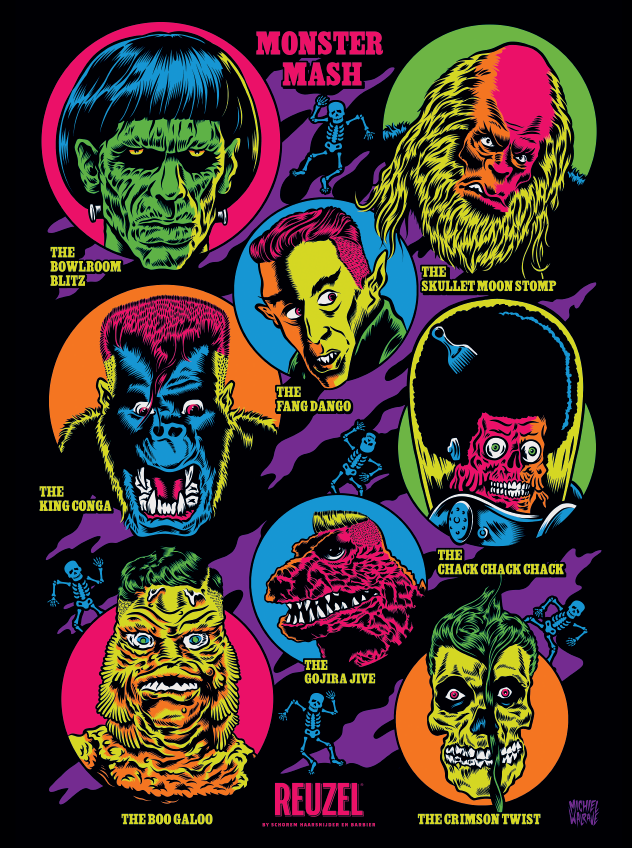 reuzel Monster Mash Poster