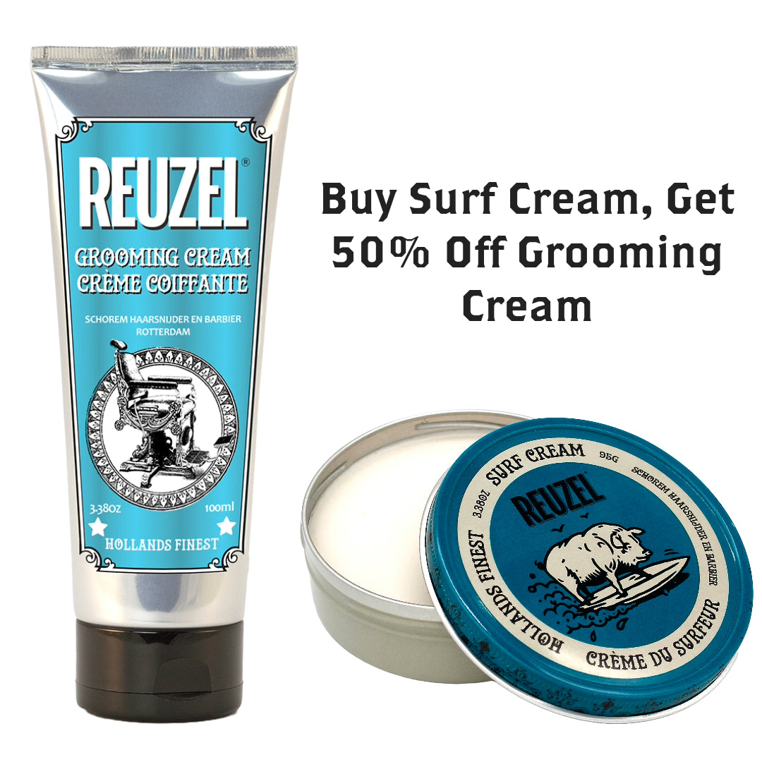 reuzel Surf Cream + Grooming Cream Bundle