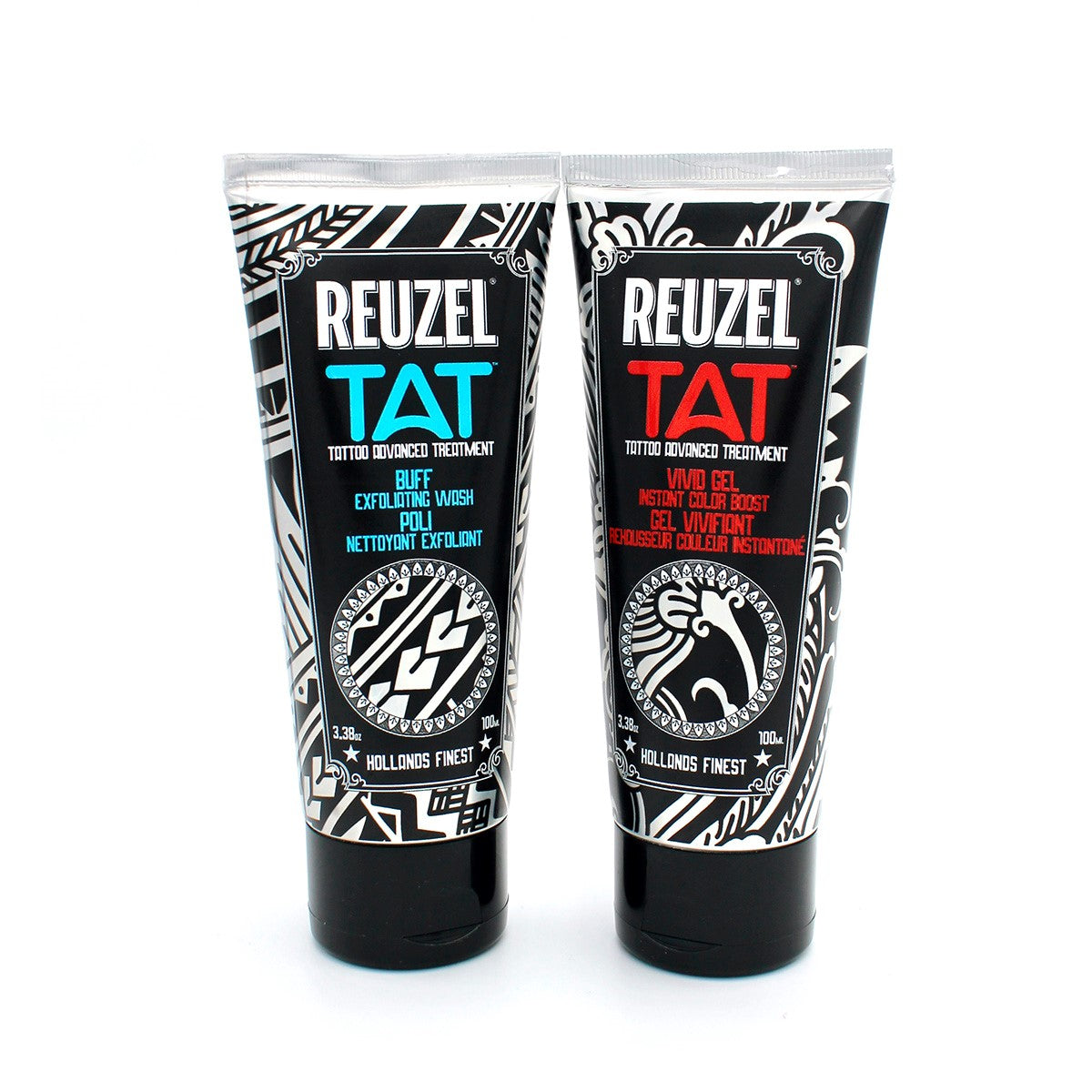 reuzel TAT Duo - BUFF Exfoliating Wash & Vivid Gel