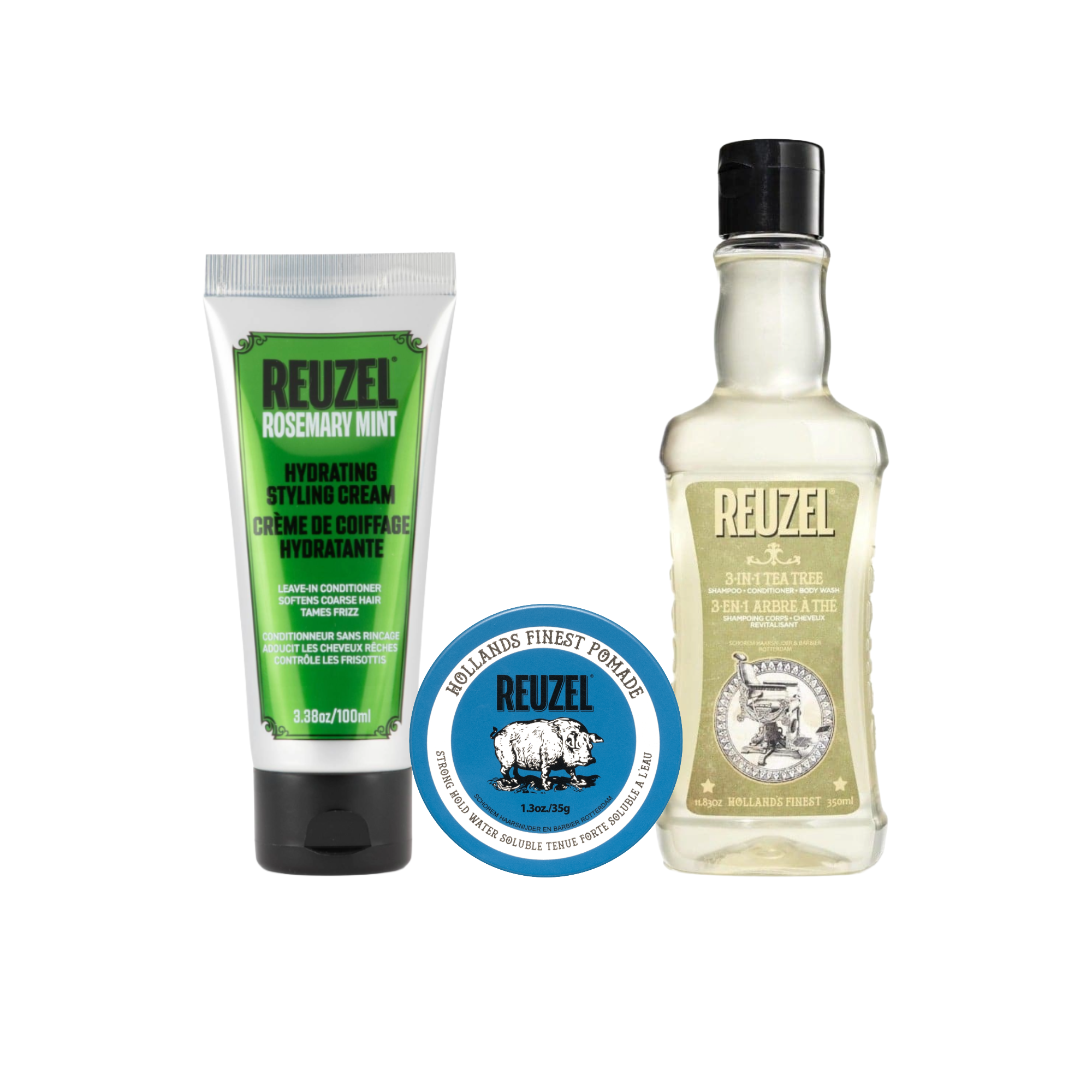 reuzel Textured Hair Care Bundle