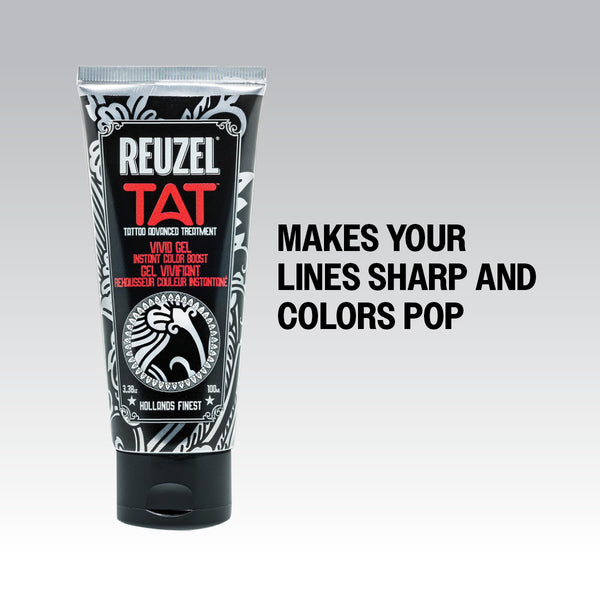 Reuzel TAT Trio - BUFF Exfoliating Wash SHINE Spray Vivid Gel