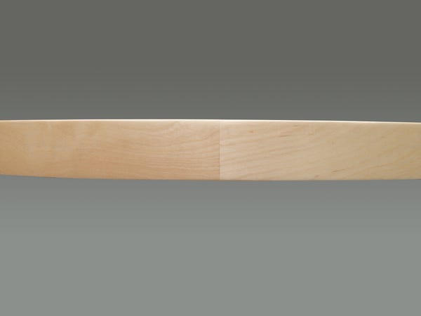 Rev A Shelf (3) Shelf Banded Wood D-Shape Wall Lazy Susan