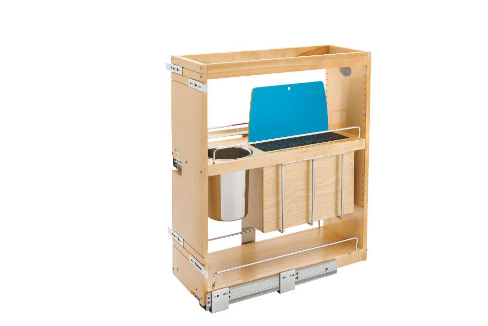 rev a shelf Bottom and Side Mount Knife Block Organizer