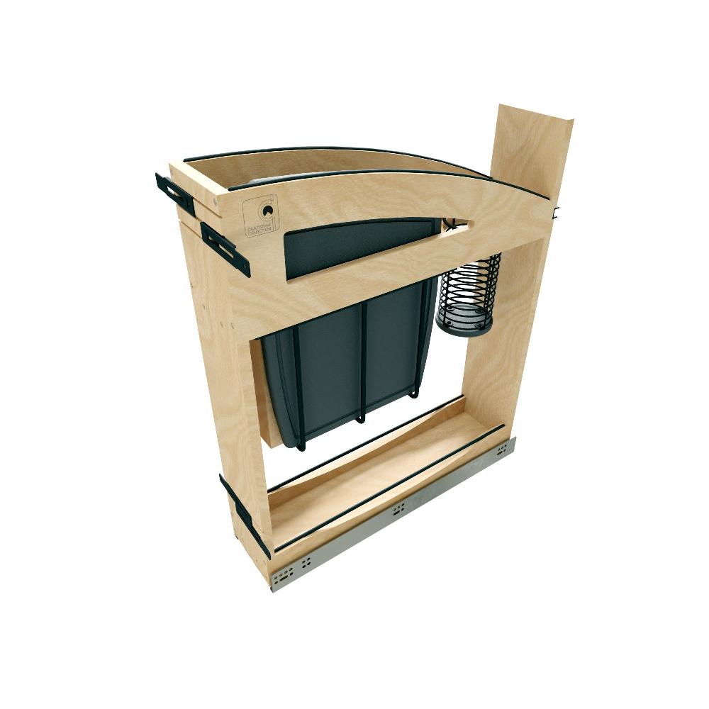 rev a shelf Craftsman Collection Solid Wood Knife Block Pullout Organizer w/ Black Accents and BLUM Soft-Close Slides rev a shelf Craftsman Collection Solid Wood Knife Block Pullout Organizer w/ Black Accents and BLUM Soft-Close Slides