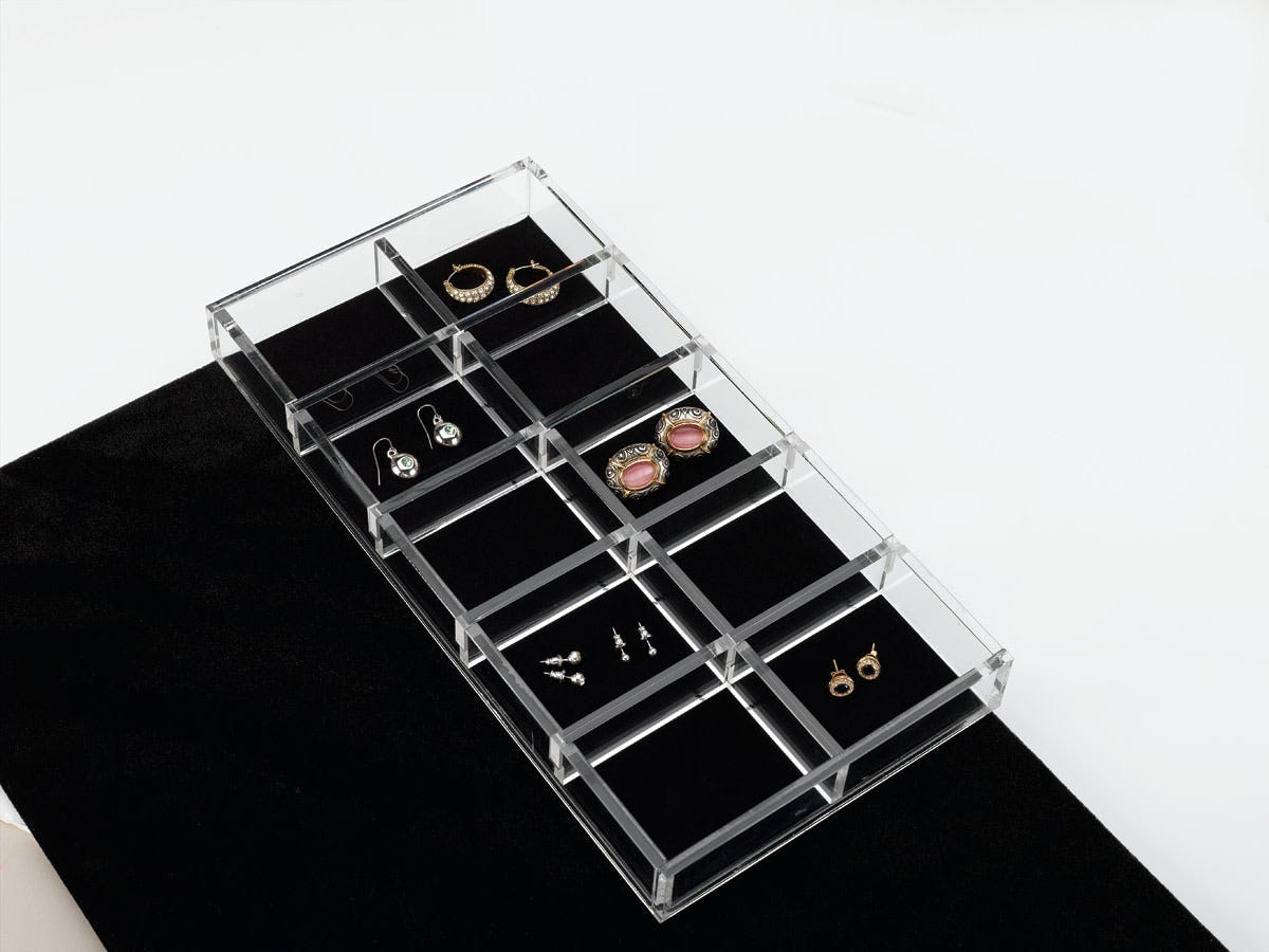 rev a shelf Drop-in jewelry organizers for CJD and CVJ Jewelry Drawers