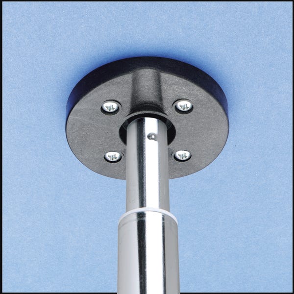 Rev A Shelf Full Circle (3) Shelf Value Line Polymer Wall Susan W/ Telescoping Post