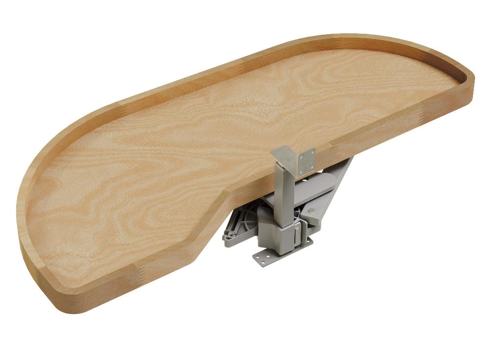 rev a shelf Girasolo with Wood Classic Shelves Blind Corner Optimizer w/ Soft-Close