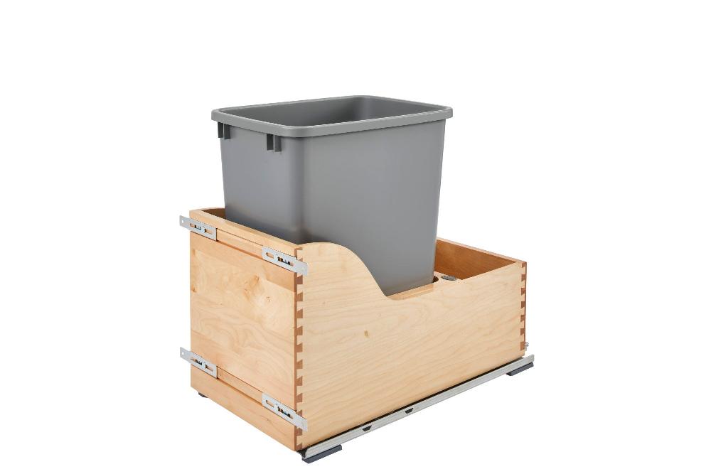 rev a shelf Maple Bottom Mount Waste Container w/SERVO-DRIVE