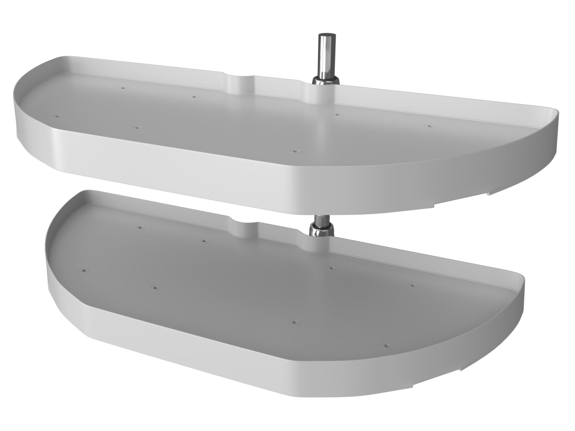 rev a shelf Polymer Half Moon Organizer for Blind Corner Cabinets